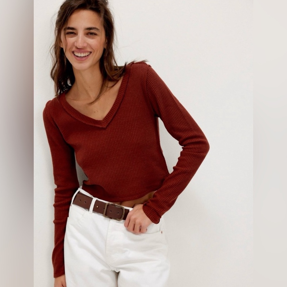 Free People Care FP Manchester Long Sleeve